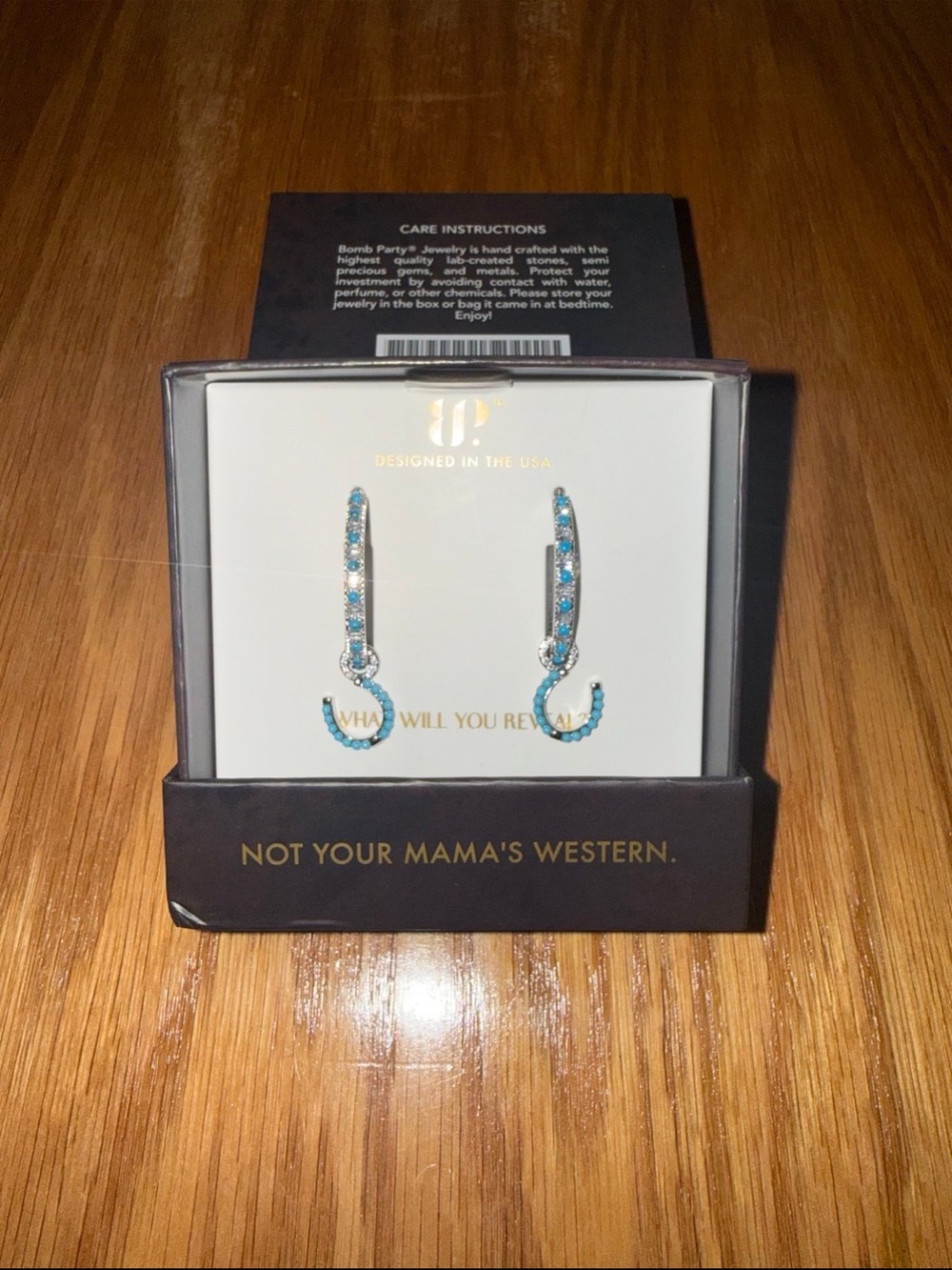 Bomb party outlaw earrings